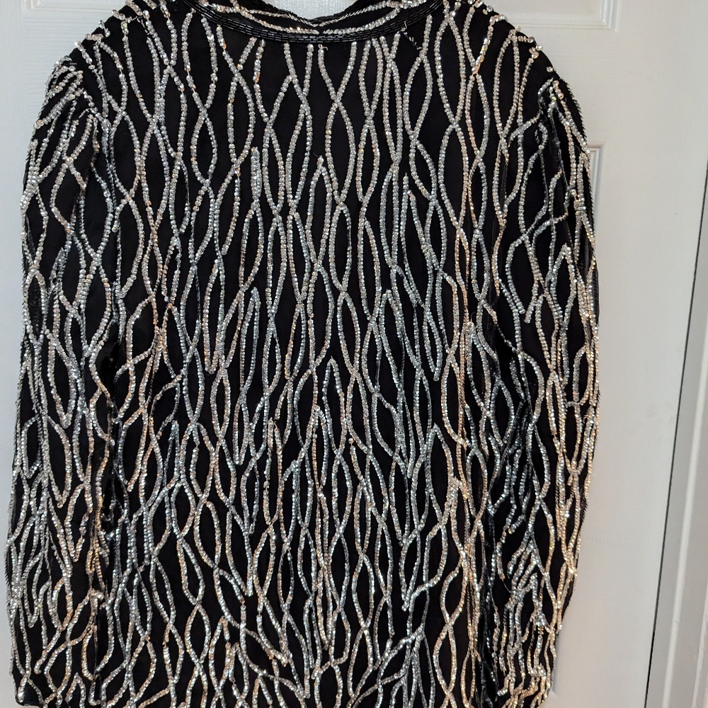 Sequin jacket